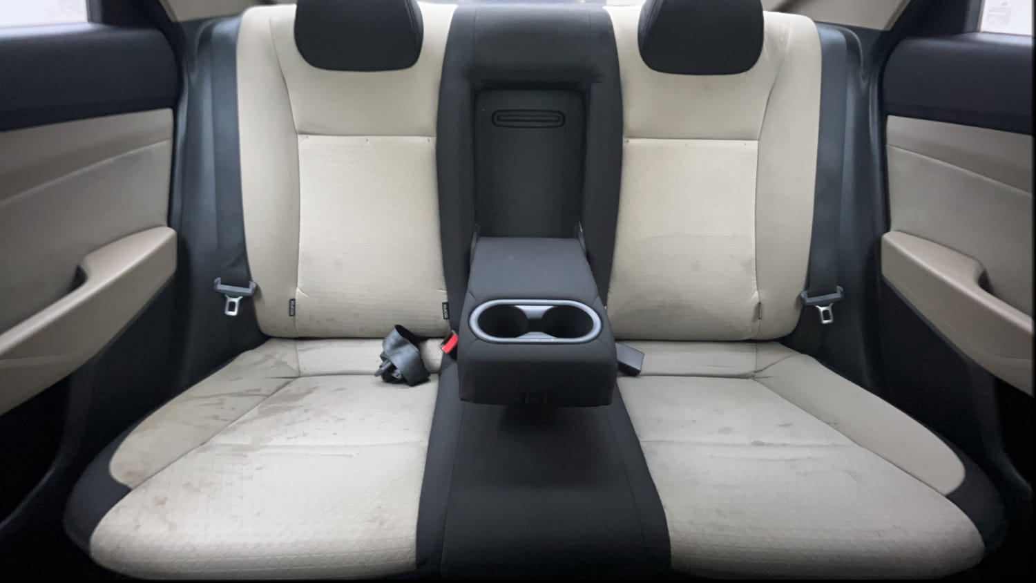 Used 2019 Hyundai Verna EX 1.4 VTVT Petrol Manual interior REAR SEAT CONDITION VIEW