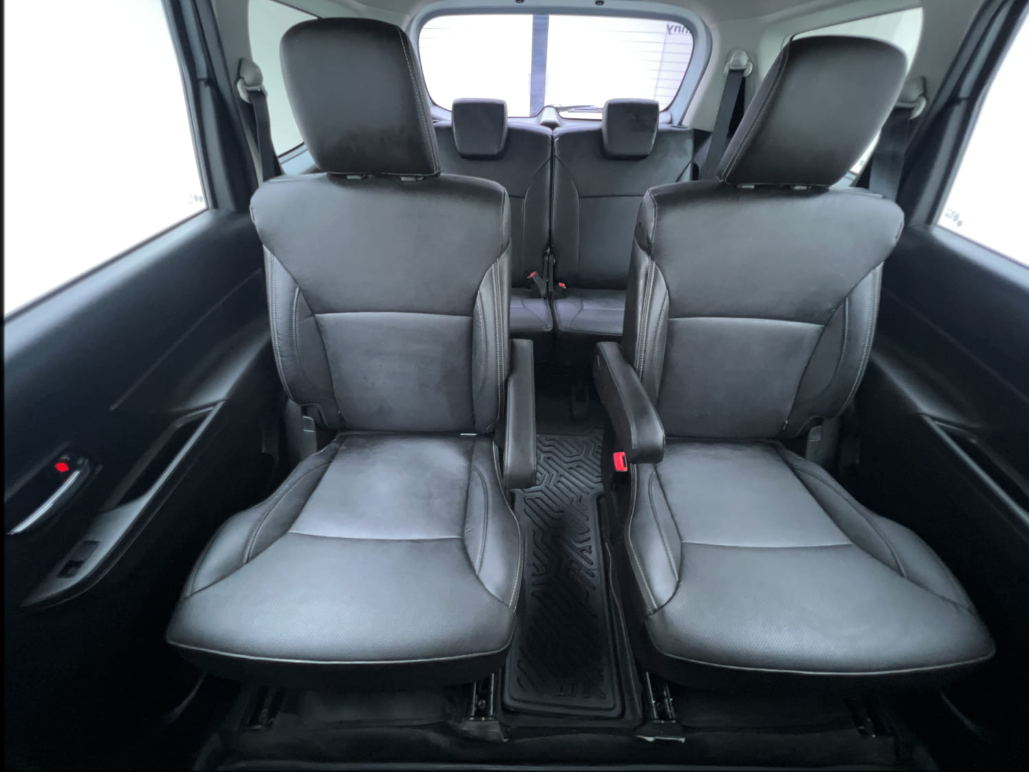 Used 2025 Maruti Suzuki XL6 Alpha Plus MT Petrol Petrol Manual interior REAR SEAT CONDITION VIEW