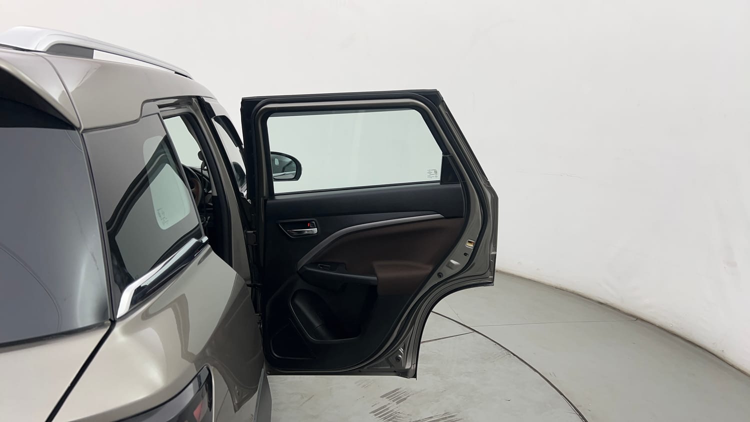 Used 2023 Maruti Suzuki Brezza ZXi Petrol Manual interior RIGHT REAR DOOR OPEN VIEW