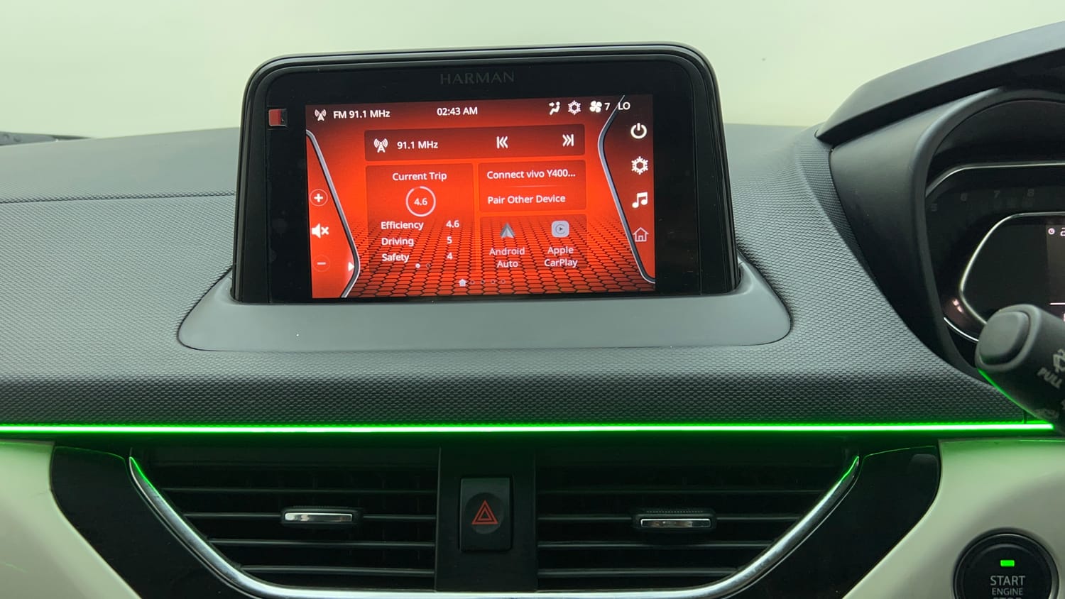 Used 2022 Tata Nexon XZ Plus Petrol Manual top_features Touch screen infotainment system