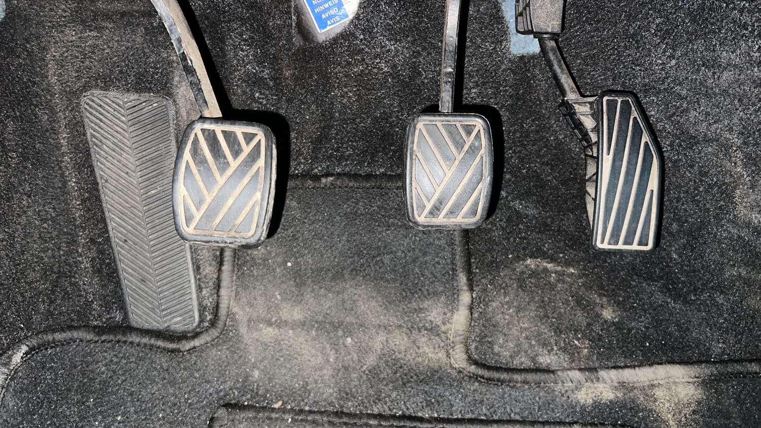 Used 2017 Maruti Suzuki Baleno Alpha 1.2 Petrol Manual interior PEDALS VIEW