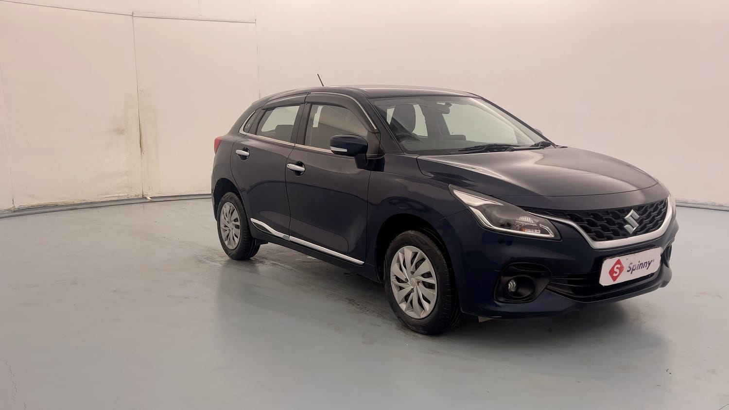 Used 2023 Maruti Suzuki Baleno Delta MT Petrol Manual exterior RIGHT FRONT CORNER VIEW