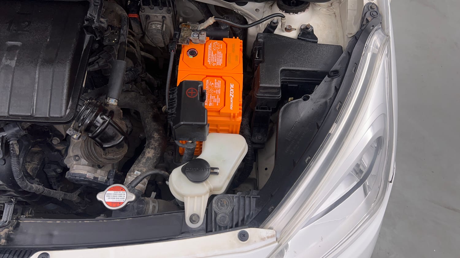 Used 2019 Hyundai Grand i10 Magna 1.2 Kappa VTVT Petrol Manual engine ENGINE LEFT SIDE VIEW
