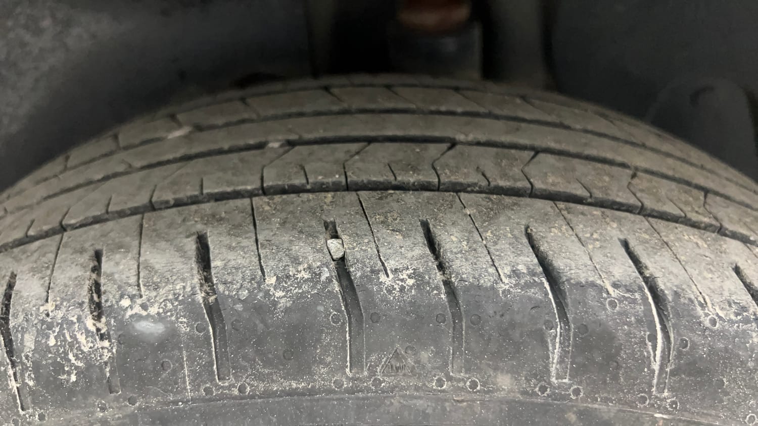 Used 2022 Hyundai Creta SX 1.5 Petrol Executive Petrol Manual tyres LEFT REAR TYRE TREAD VIEW