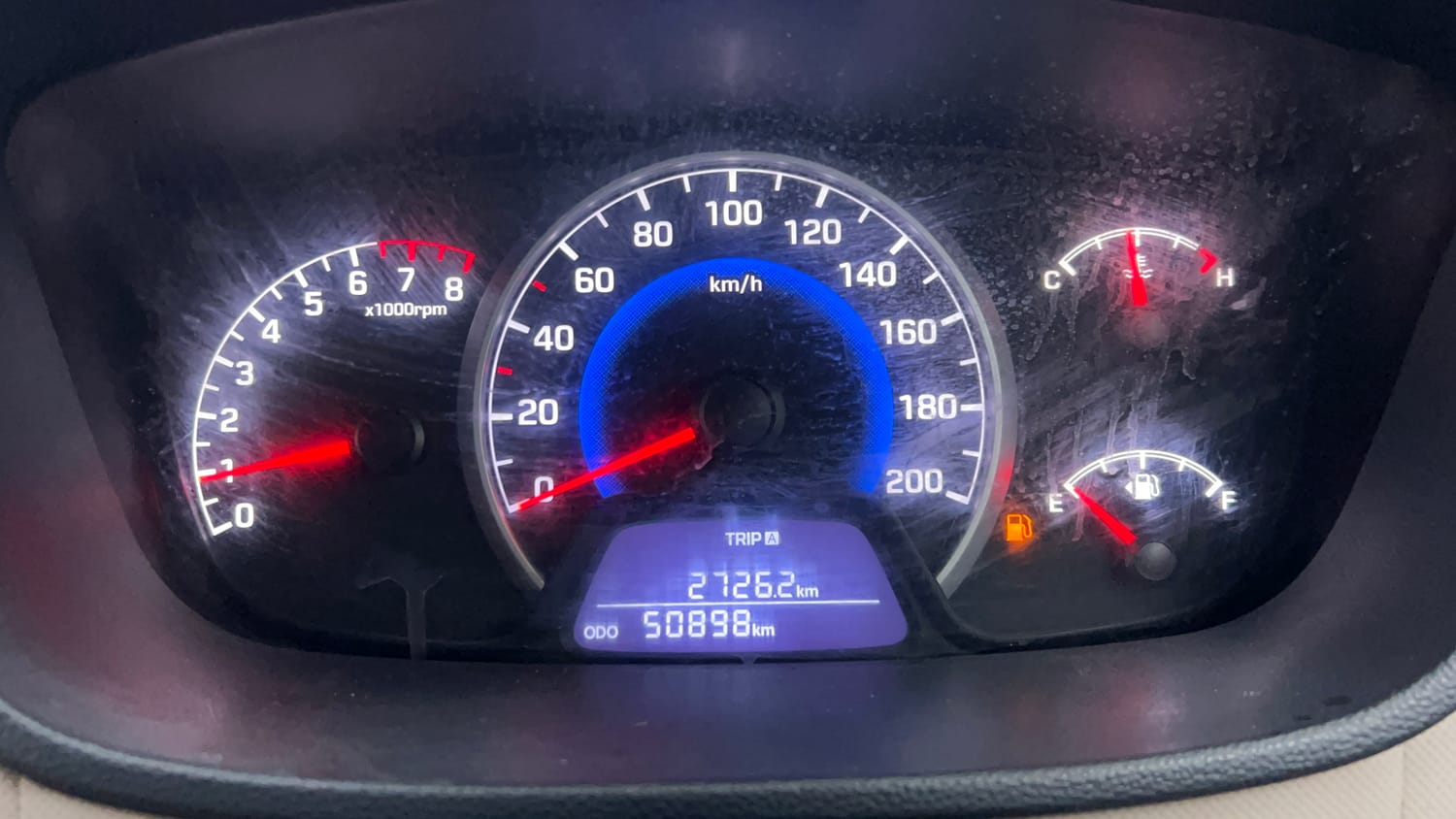 Used 2019 Hyundai Grand i10 Magna 1.2 Kappa VTVT Petrol Manual interior CLUSTERMETER VIEW