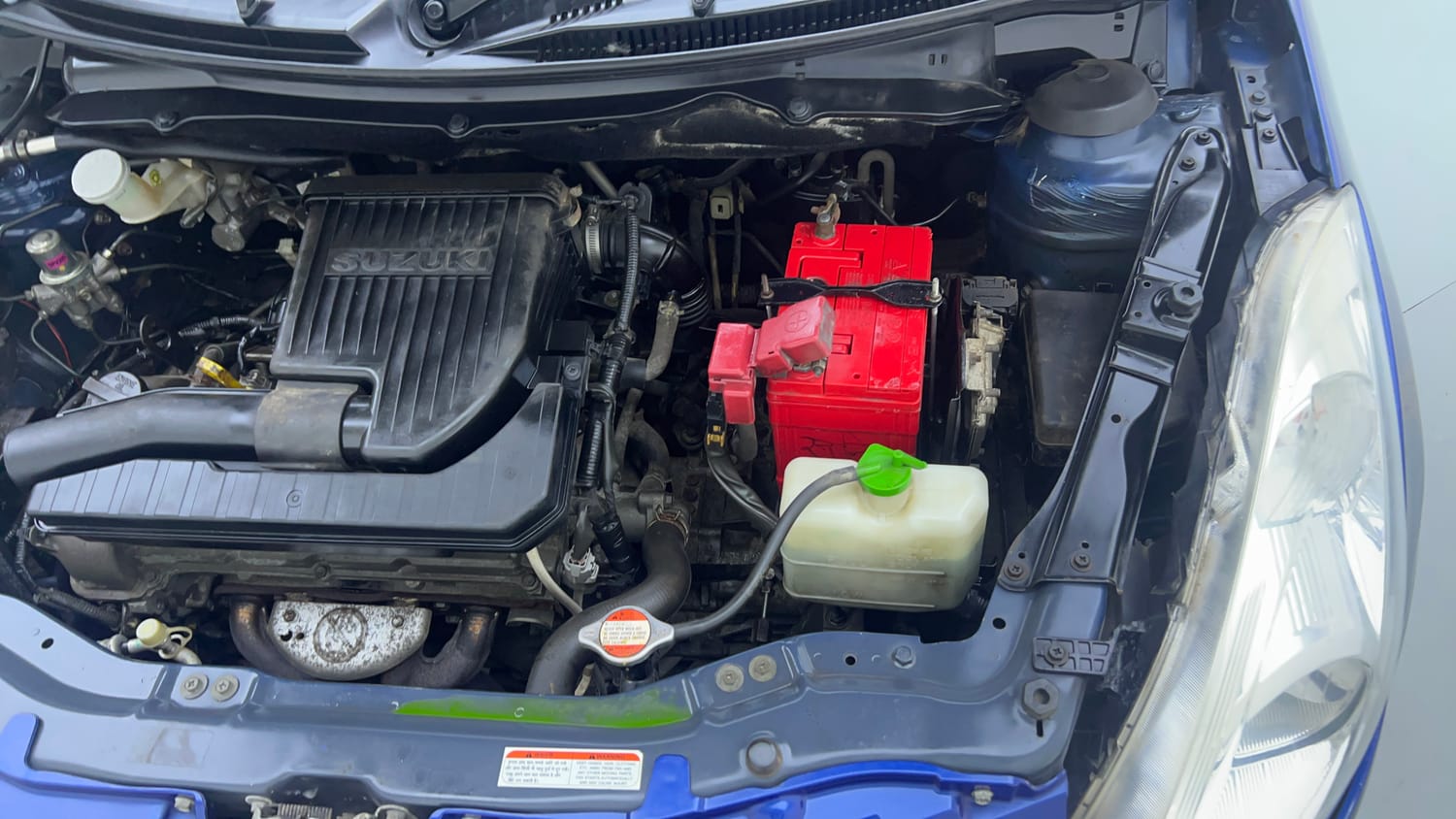 Used 2012 Maruti Suzuki Swift VXi Petrol Manual engine ENGINE LEFT SIDE VIEW
