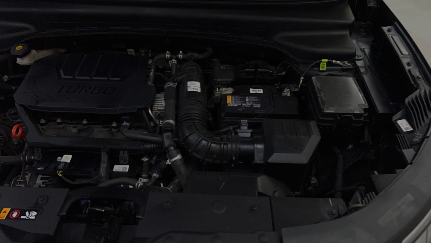 Used 2024 Hyundai Creta 1.5 Turbo Petrol DCT SX(O) Petrol Automatic engine ENGINE LEFT SIDE VIEW