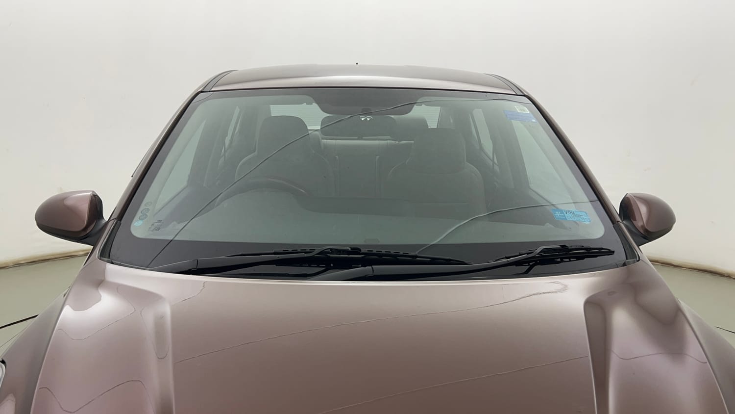 Used 2020 Hyundai Aura S 1.2 Petrol Petrol Manual exterior FRONT WINDSHIELD VIEW