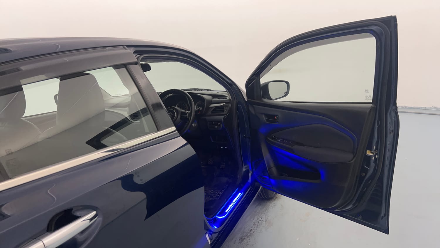 Used 2023 Maruti Suzuki Baleno Delta MT Petrol Manual interior RIGHT FRONT DOOR OPEN VIEW