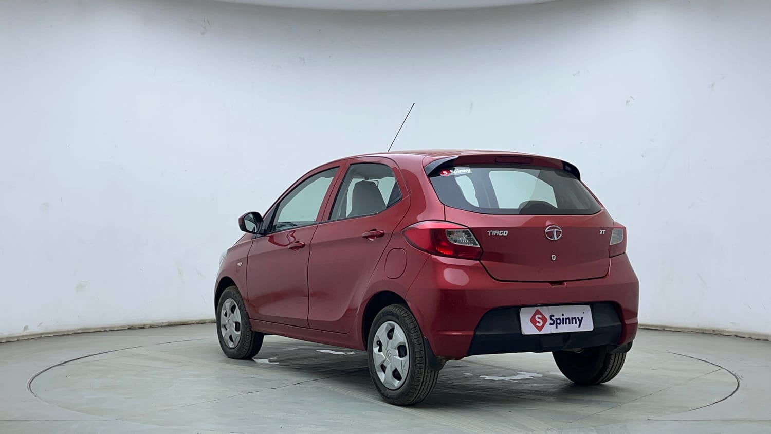 Used 2018 Tata Tiago Revotron XT Petrol Manual exterior LEFT REAR CORNER VIEW