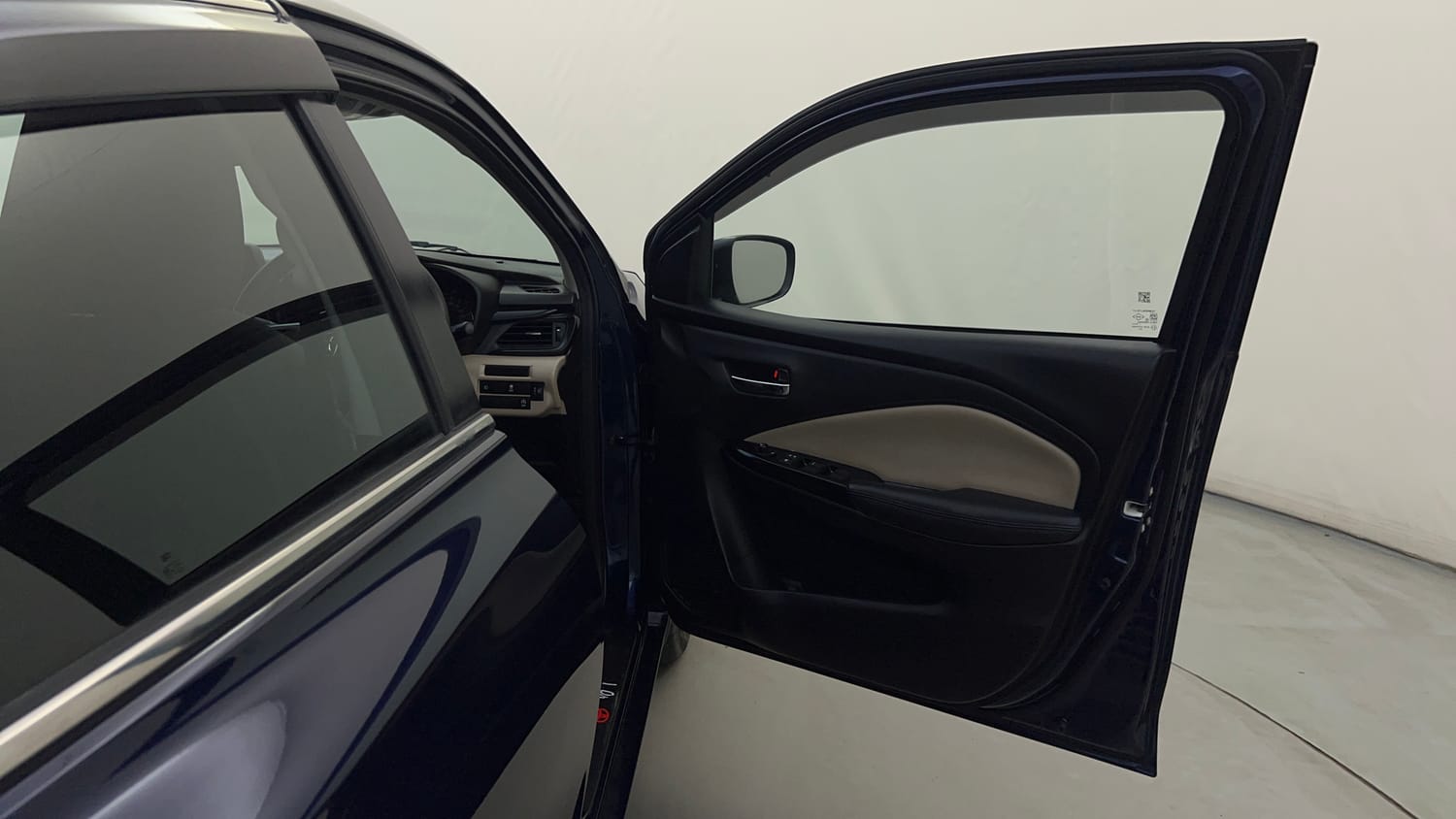 Used 2023 Toyota Glanza G Petrol Manual interior RIGHT FRONT DOOR OPEN VIEW