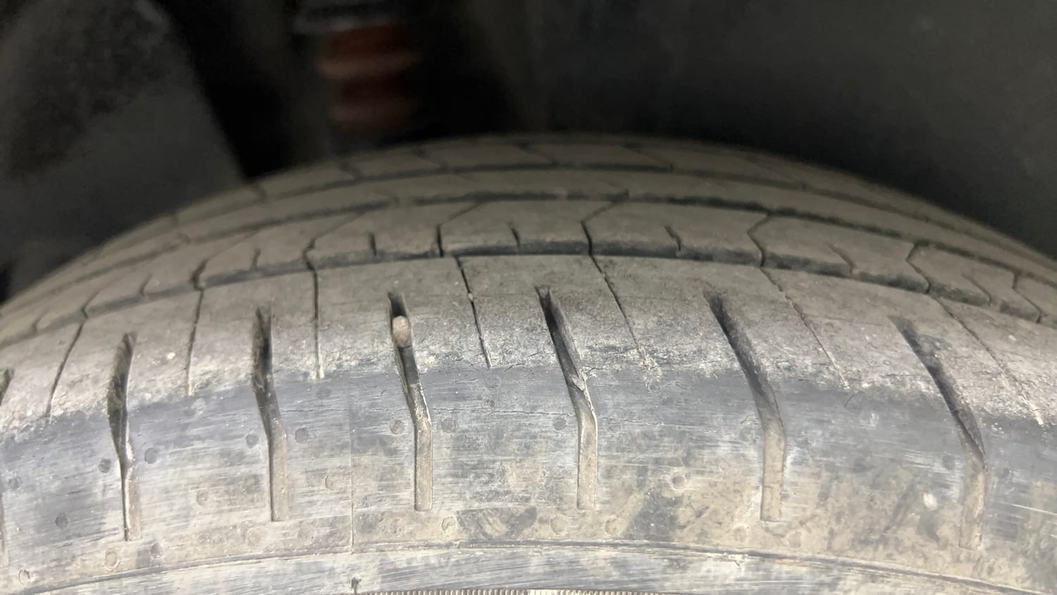 Used 2022 Hyundai Creta SX 1.5 Petrol Executive Petrol Manual tyres RIGHT REAR TYRE TREAD VIEW