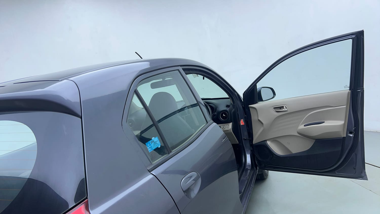 Used 2019 Hyundai Santro Sportz CNG Cng Manual interior RIGHT FRONT DOOR OPEN VIEW
