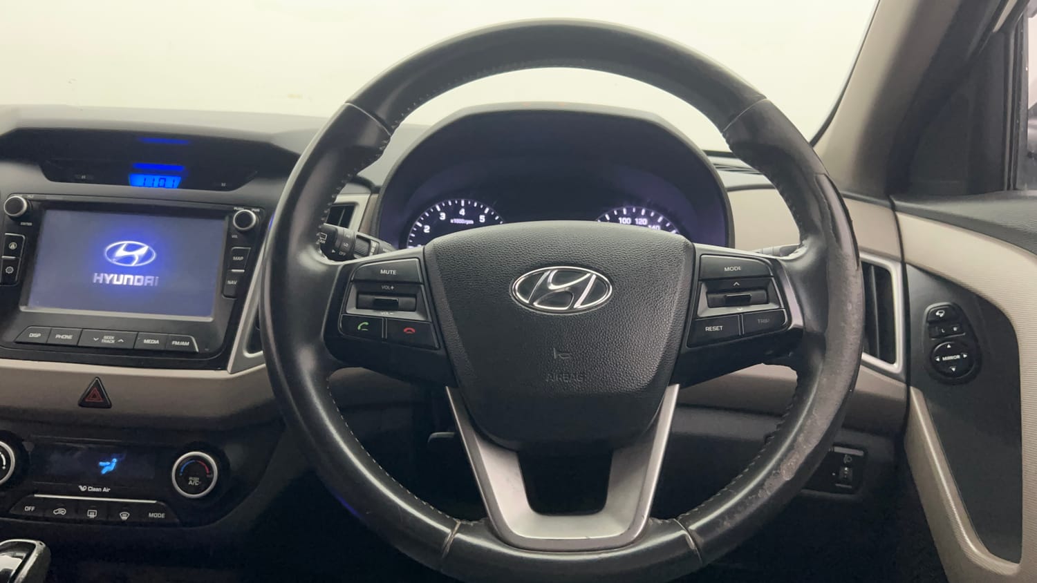 Used 2018 Hyundai Creta SX Plus 1.6 AT Petrol Petrol Automatic interior STEERING VIEW