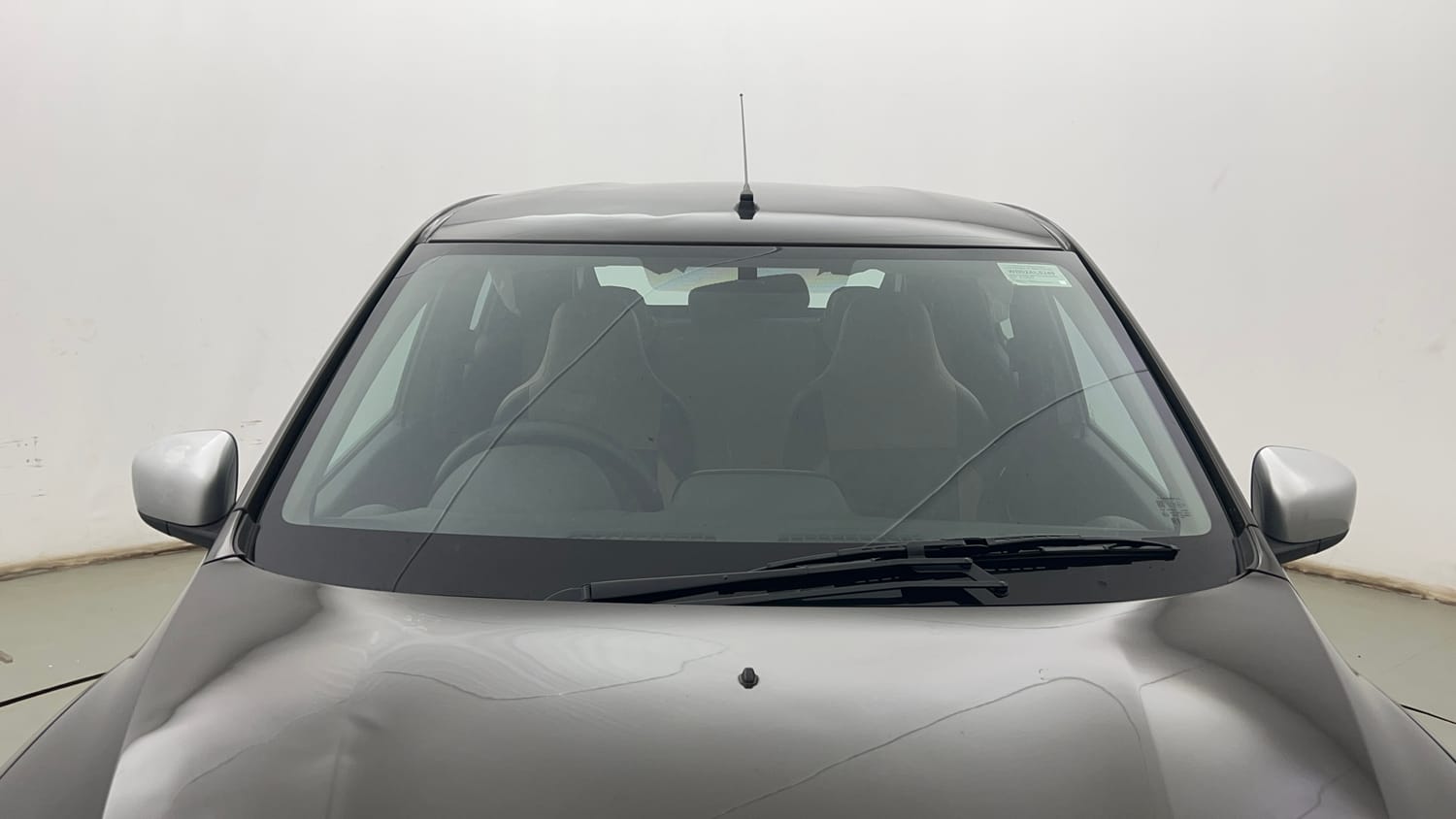 Used 2017 Renault Kwid 1.0 RXL Petrol Manual exterior FRONT WINDSHIELD VIEW