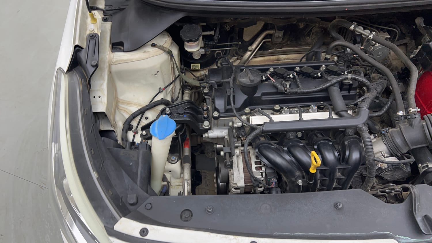 Used 2018 Hyundai Elite i20 Asta 1.2 AT Petrol Automatic engine ENGINE RIGHT SIDE VIEW
