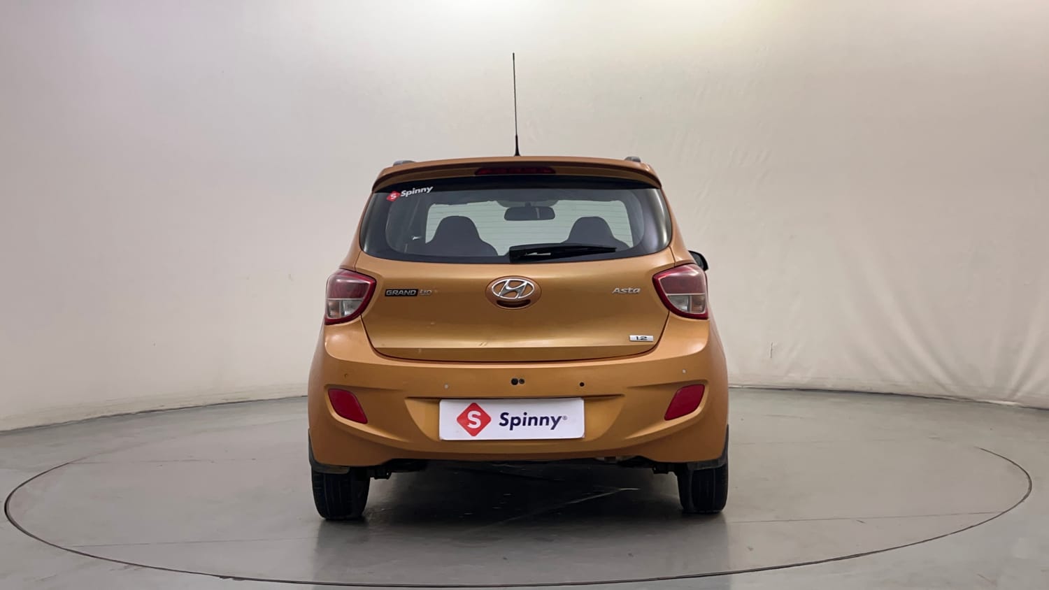 Used 2015 Hyundai Grand i10 Asta 1.2 Kappa VTVT (O) Petrol Manual exterior BACK VIEW