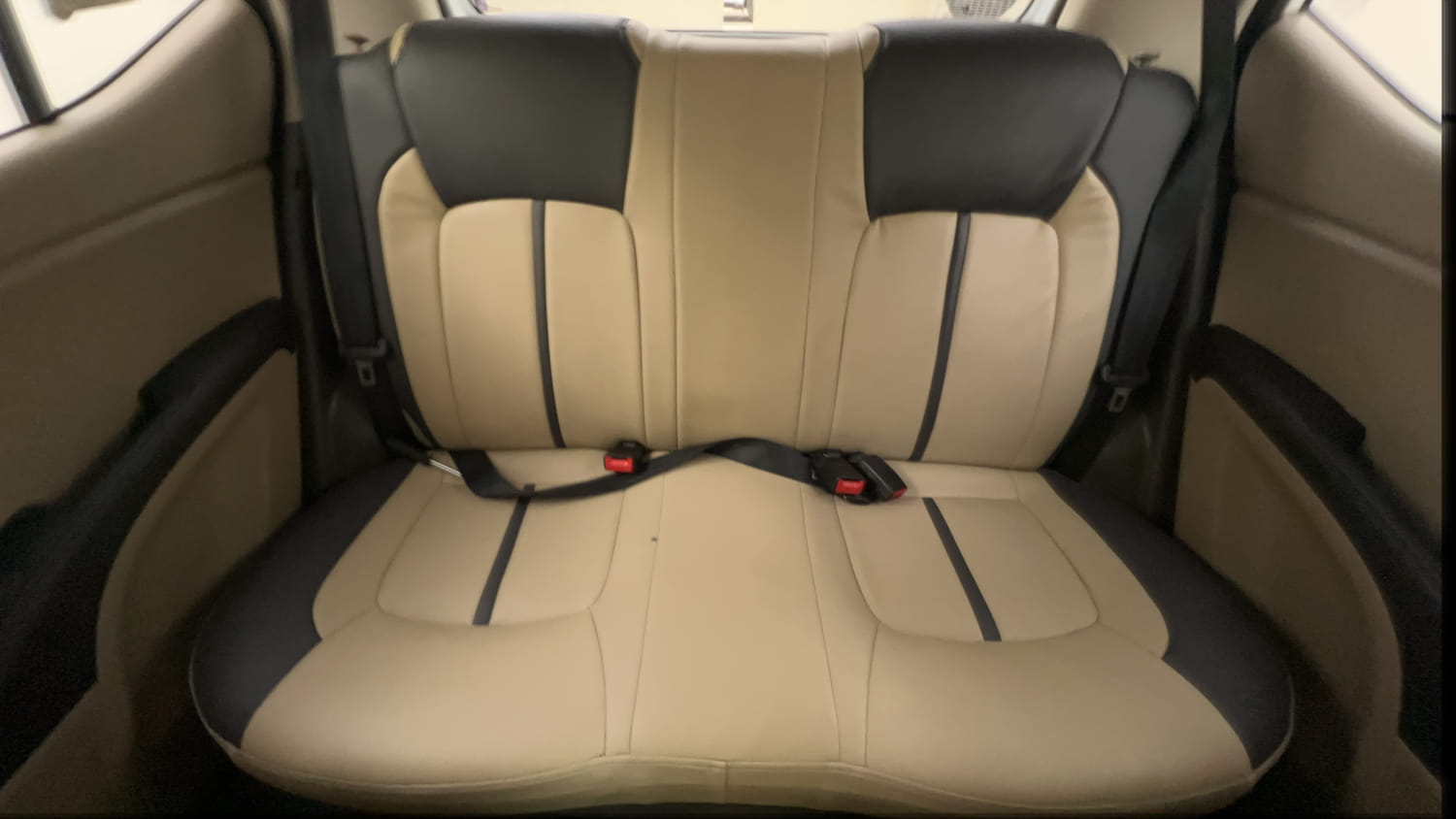 Used 2012 Hyundai i10 Magna 1.1 iRDE2 Petrol Manual interior REAR SEAT CONDITION VIEW