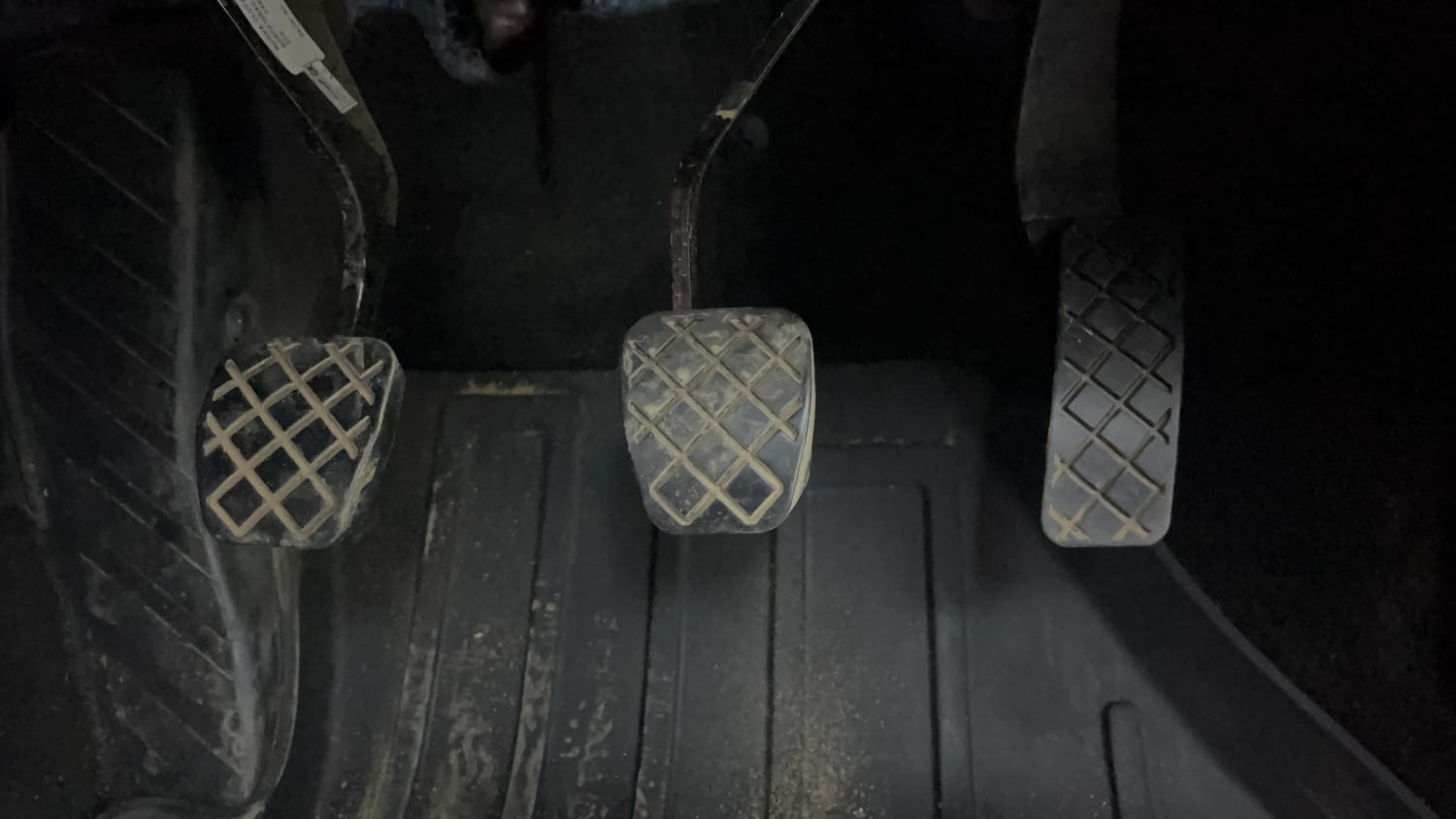 Used 2025 Skoda Kylaq Classic Petrol Manual interior PEDALS VIEW
