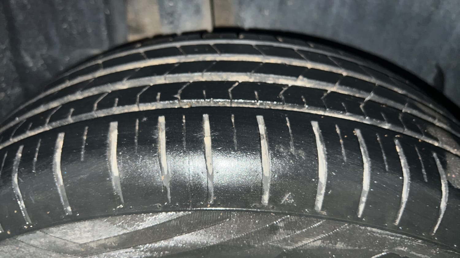 Used 2023 Maruti Suzuki Baleno Delta MT Petrol Manual tyres RIGHT REAR TYRE TREAD VIEW