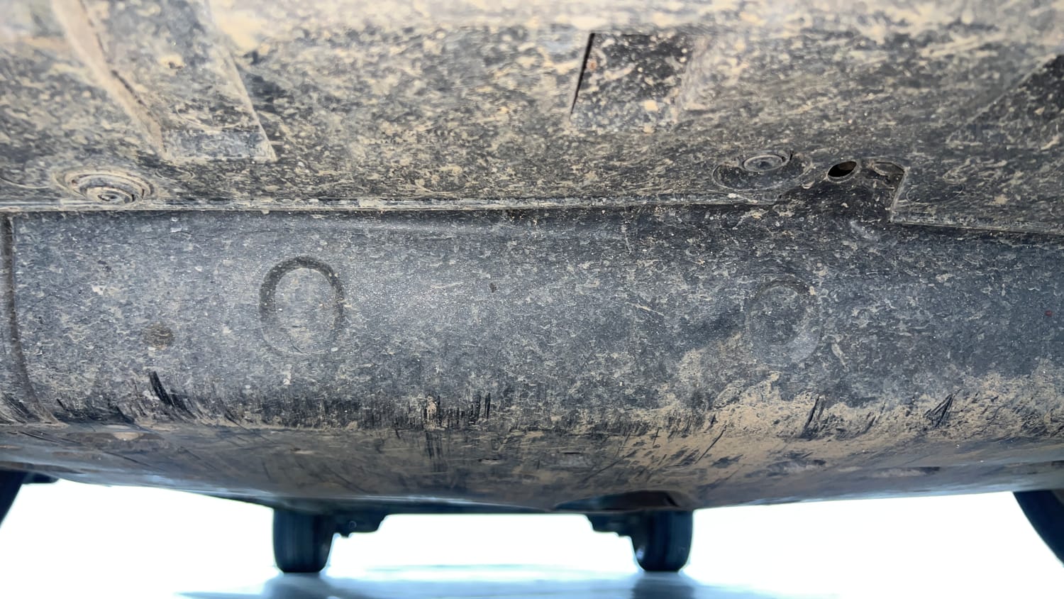 Used 2024 Honda City V Petrol CVT Petrol Automatic extra FRONT LEFT UNDERBODY VIEW