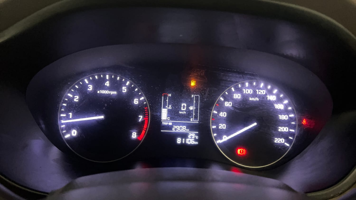 Used 2016 Hyundai Elite i20 Sportz 1.2 Petrol Manual interior CLUSTERMETER VIEW
