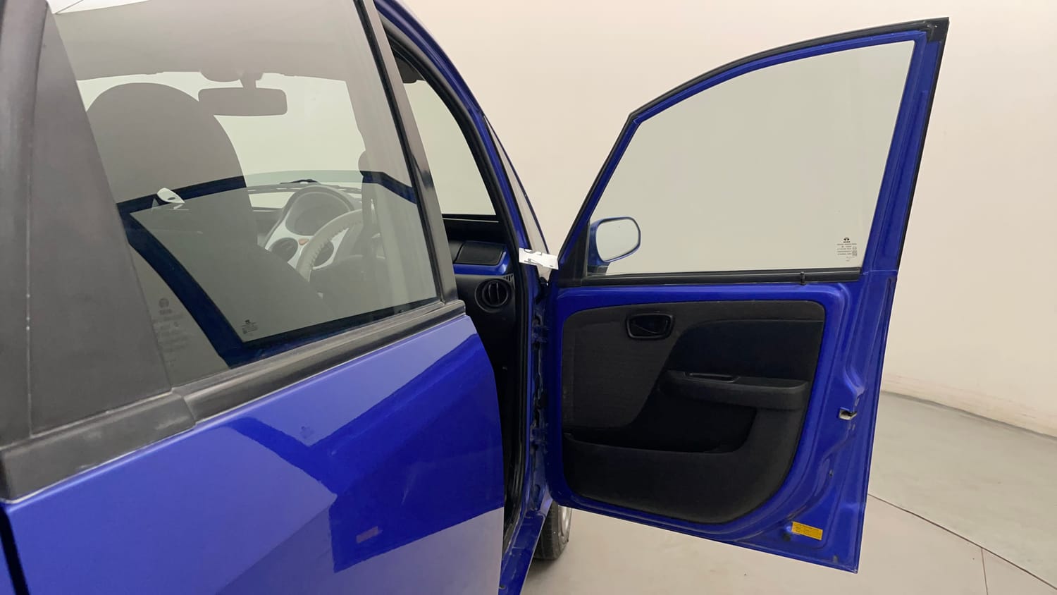 Used 2014 Tata Nano LX Petrol Manual interior RIGHT FRONT DOOR OPEN VIEW
