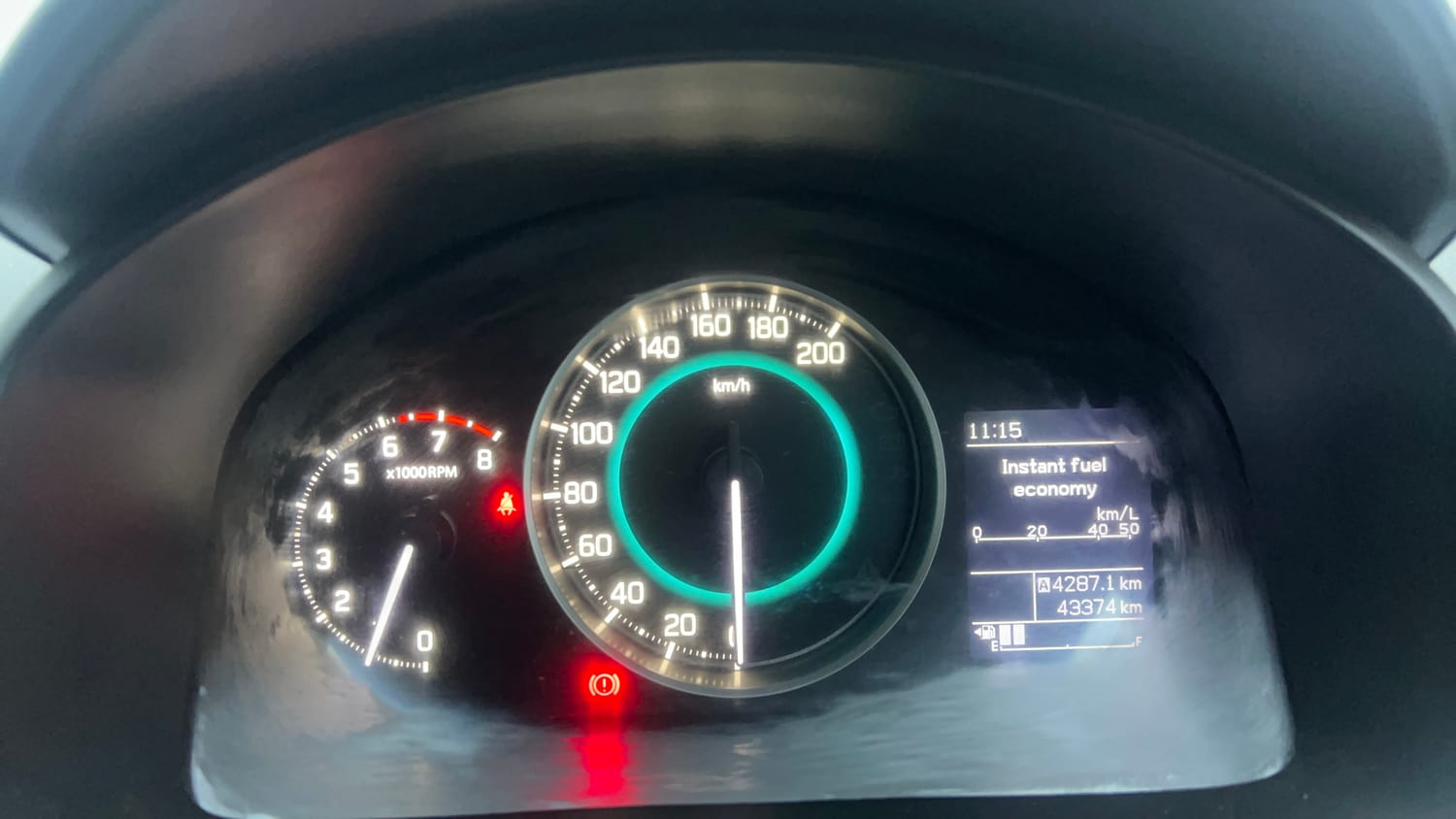 Used 2018 Maruti Suzuki Ignis Delta 1.2 MT Petrol Manual interior CLUSTERMETER VIEW