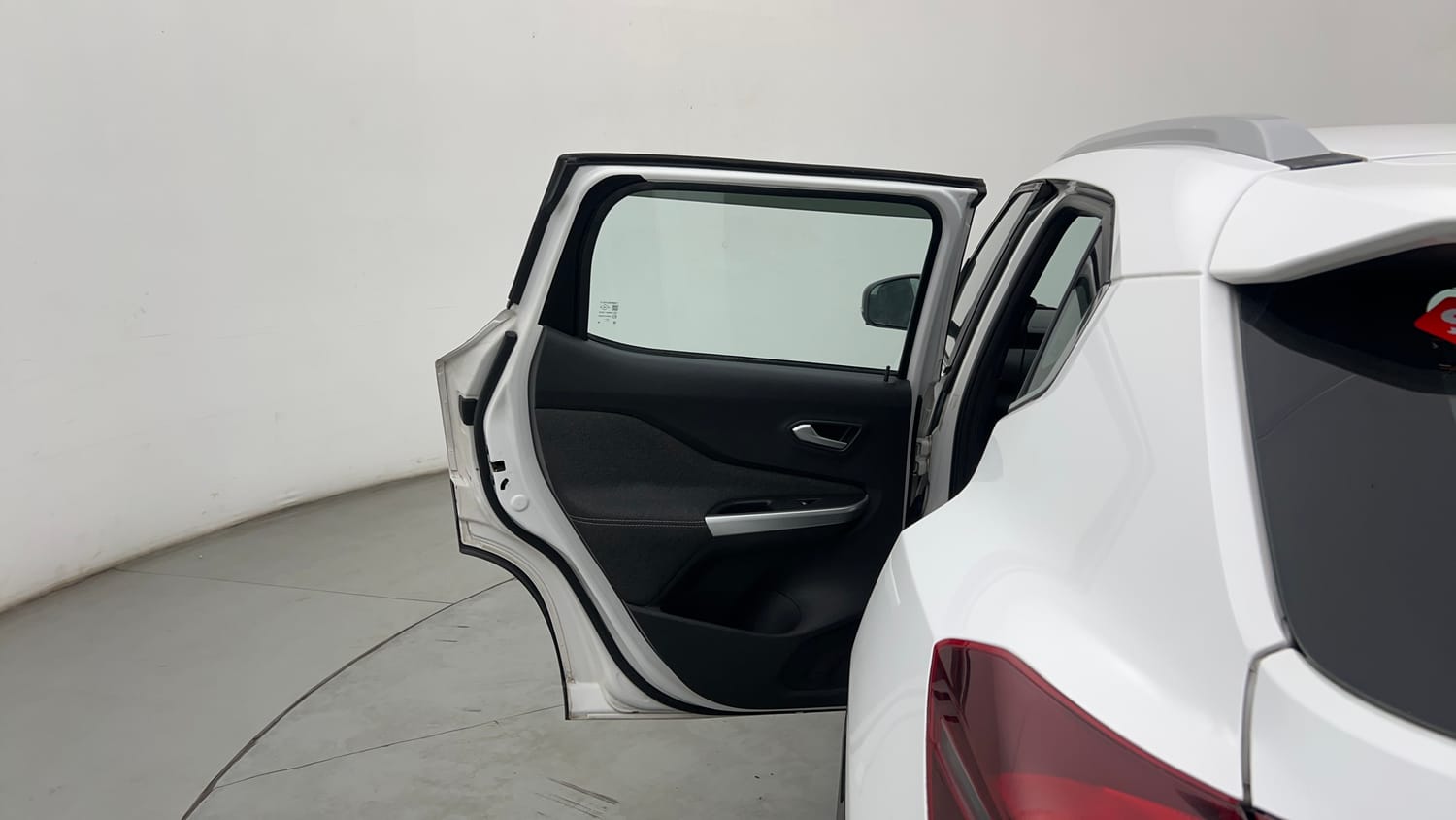 Used 2024 Nissan Magnite XV Premium Turbo CVT Petrol Automatic interior LEFT REAR DOOR OPEN VIEW