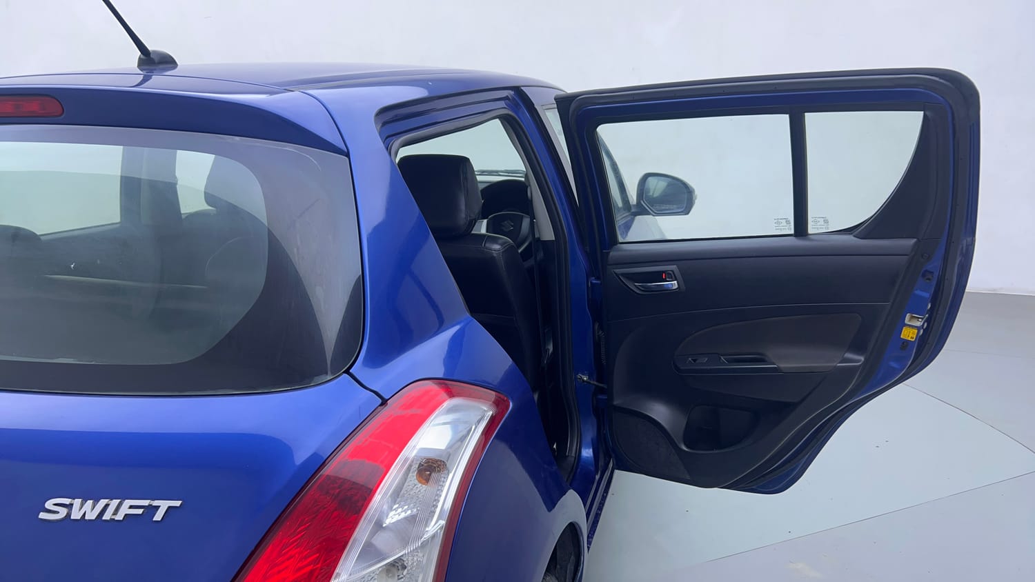 Used 2012 Maruti Suzuki Swift VXi Petrol Manual interior RIGHT REAR DOOR OPEN VIEW