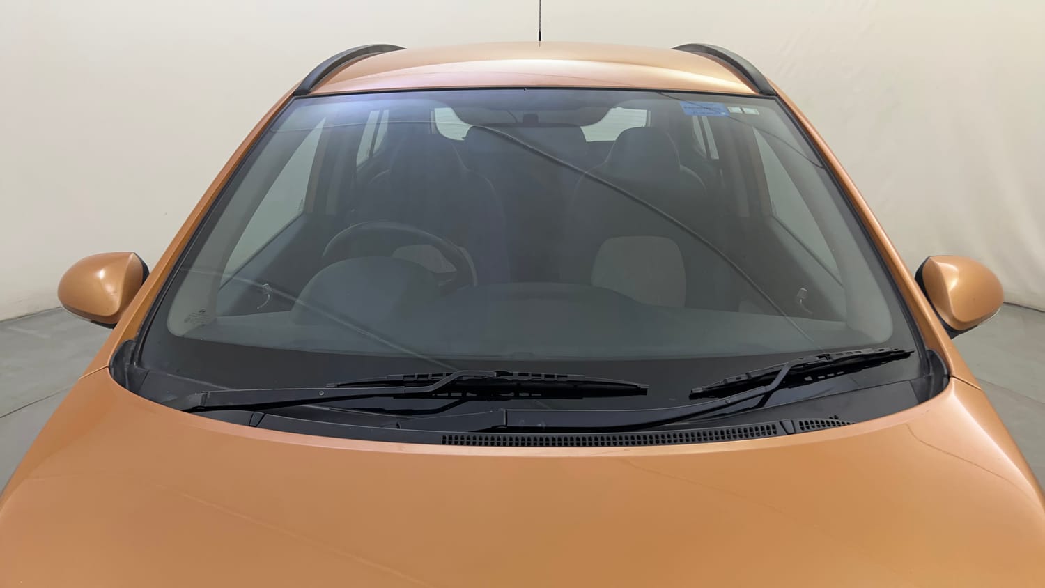 Used 2015 Hyundai Grand i10 Asta 1.2 Kappa VTVT (O) Petrol Manual exterior FRONT WINDSHIELD VIEW