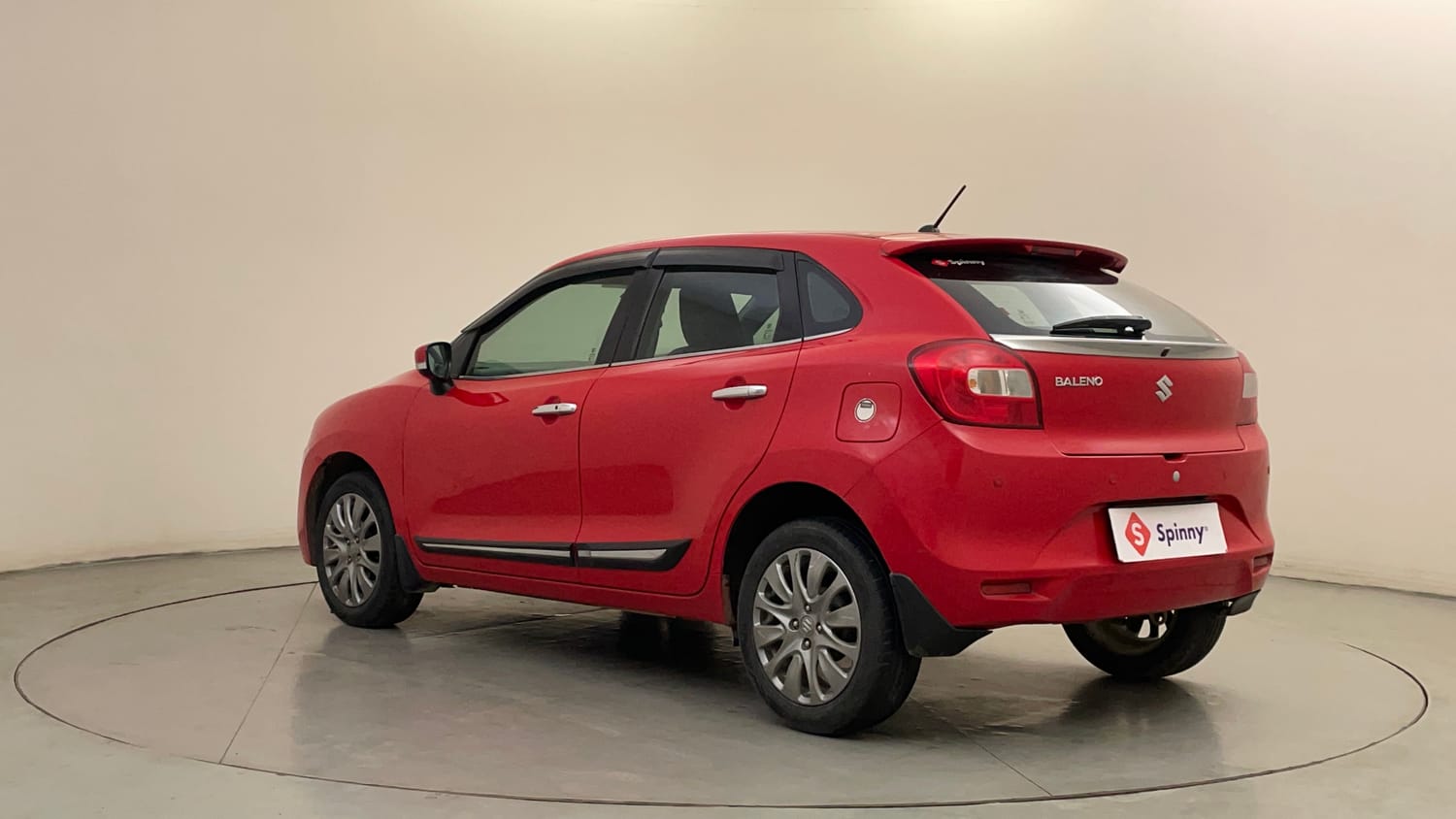 Used 2017 Maruti Suzuki Baleno Zeta 1.2 AT Petrol Automatic exterior LEFT REAR CORNER VIEW
