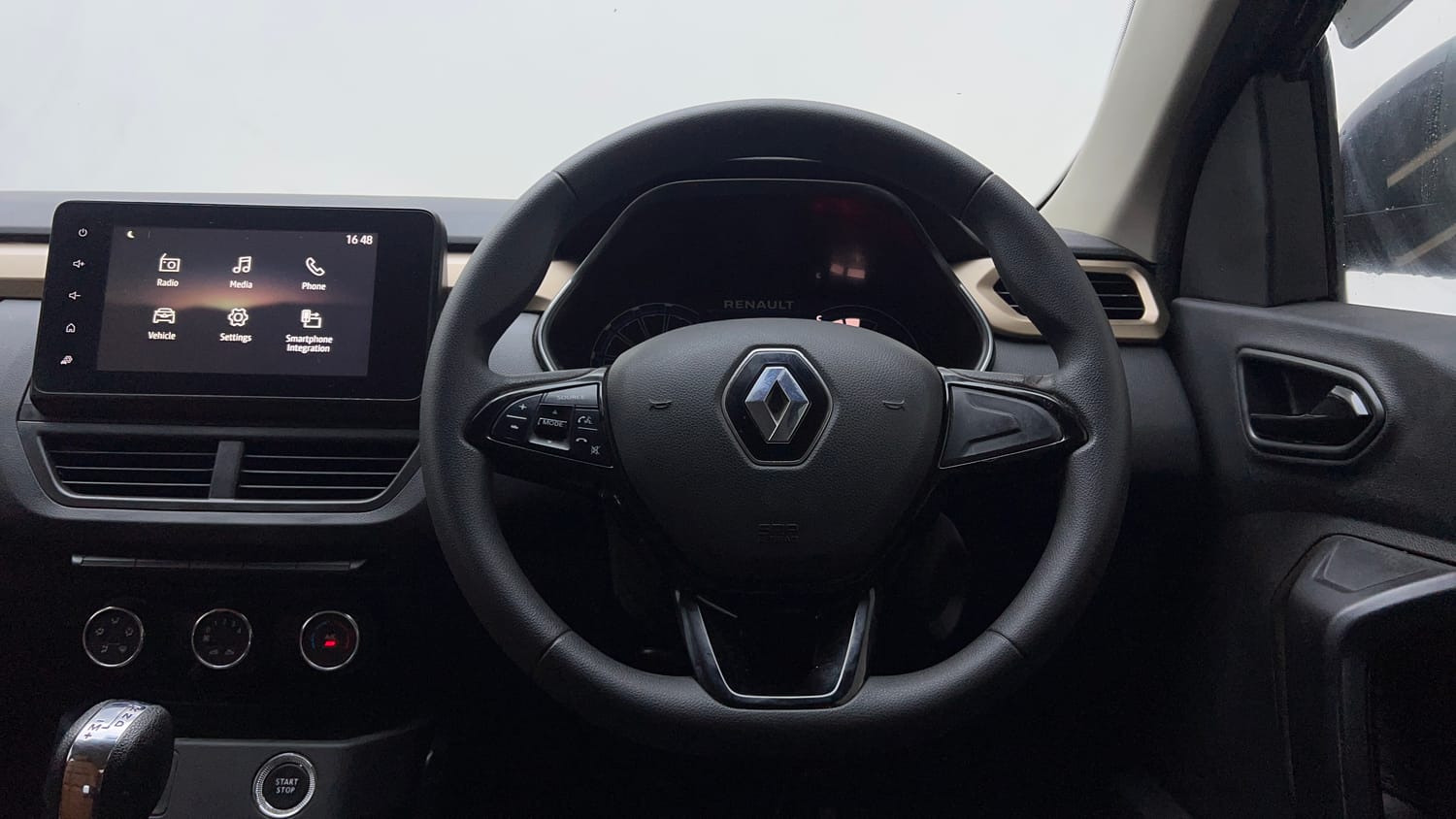 Used 2021 Renault Kiger RXT AMT Petrol Automatic interior STEERING VIEW