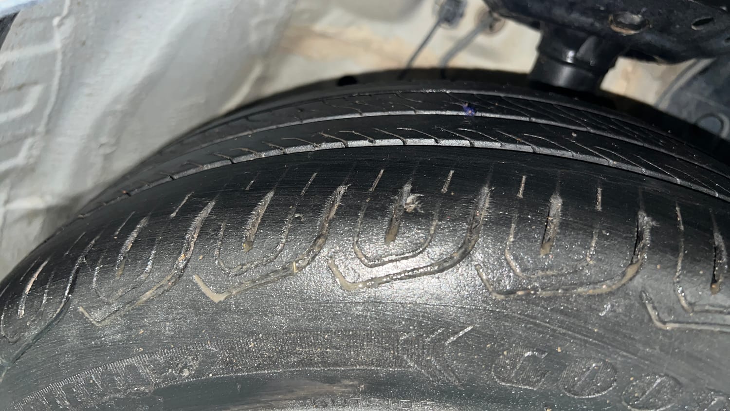 Used 2019 Honda City VX Petrol Petrol Manual tyres RIGHT FRONT TYRE TREAD VIEW