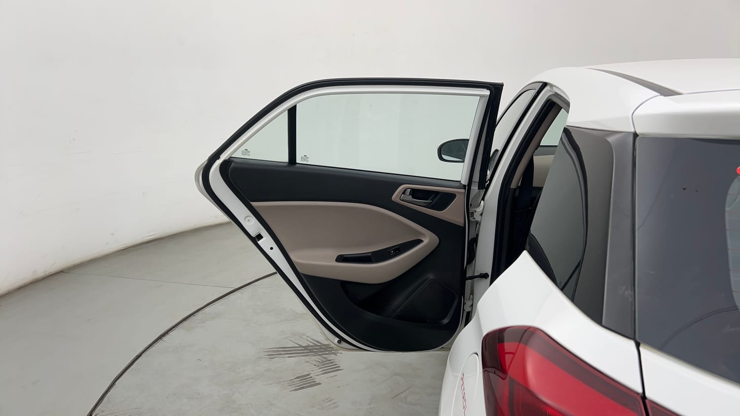 Used 2017 Hyundai Elite i20 Asta 1.2 Petrol Manual interior LEFT REAR DOOR OPEN VIEW