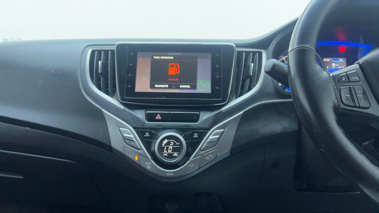 Used 2021 Maruti Suzuki Baleno Zeta Petrol Manual interior MUSIC SYSTEM & AC CONTROL VIEW