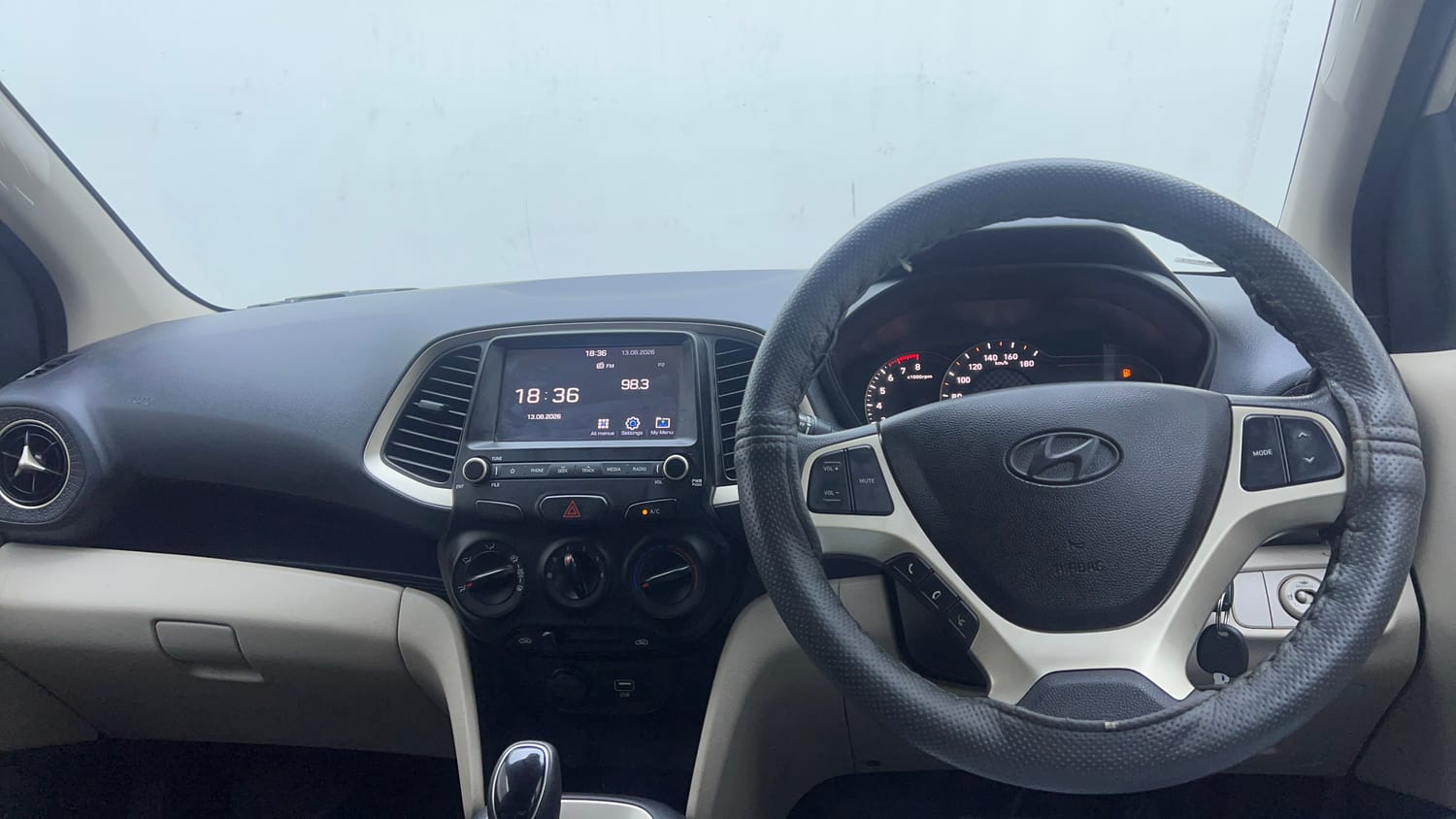 Used 2020 Hyundai Santro Sportz AMT Petrol Automatic interior DASHBOARD VIEW