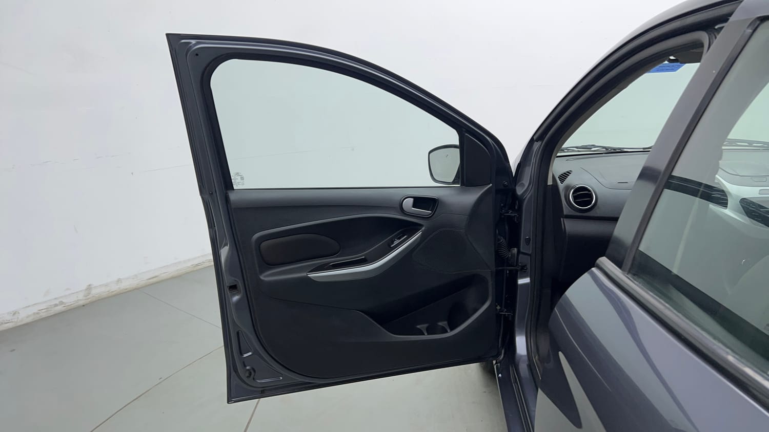 Used 2016 Ford Figo Trend 1.2 Ti-VCT Petrol Manual interior LEFT FRONT DOOR OPEN VIEW