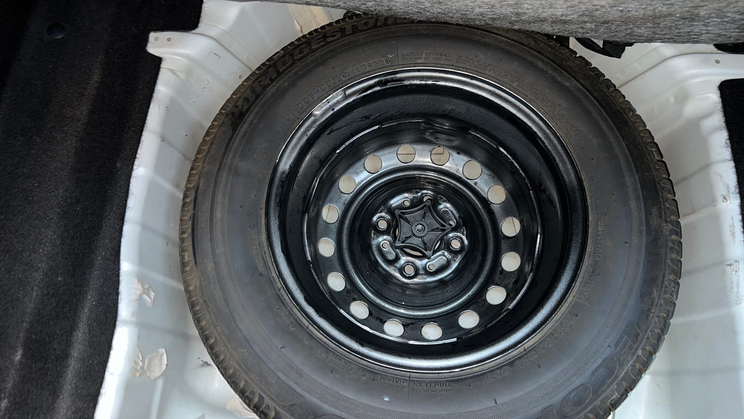 Used 2022 Tata Altroz XZ Plus i-Turbo Petrol Petrol Manual tyres SPARE TYRE VIEW