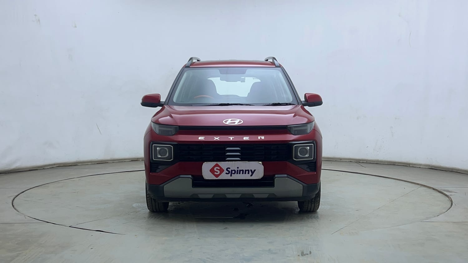 Used 2024 Hyundai Exter SX (O) Connect 1.2 AMT Petrol Automatic exterior FRONT VIEW