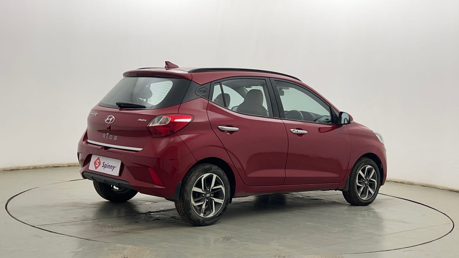 Used 2022 Hyundai Grand i10 Nios Asta 1.2 Kappa VTVT Petrol Manual exterior RIGHT REAR CORNER VIEW