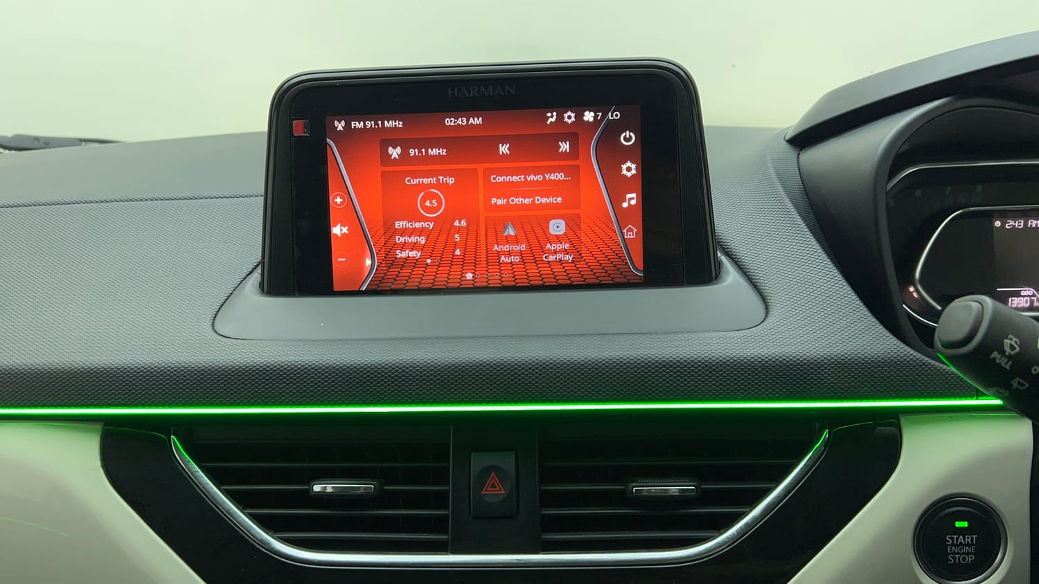 Used 2022 Tata Nexon XZ Plus Petrol Manual top_features Integrated (in-dash) music system