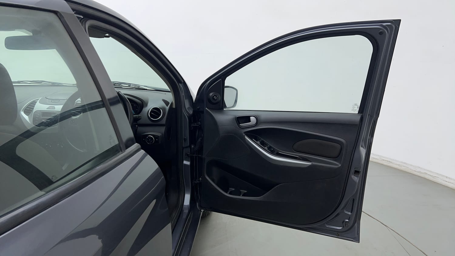 Used 2016 Ford Figo Trend 1.2 Ti-VCT Petrol Manual interior RIGHT FRONT DOOR OPEN VIEW