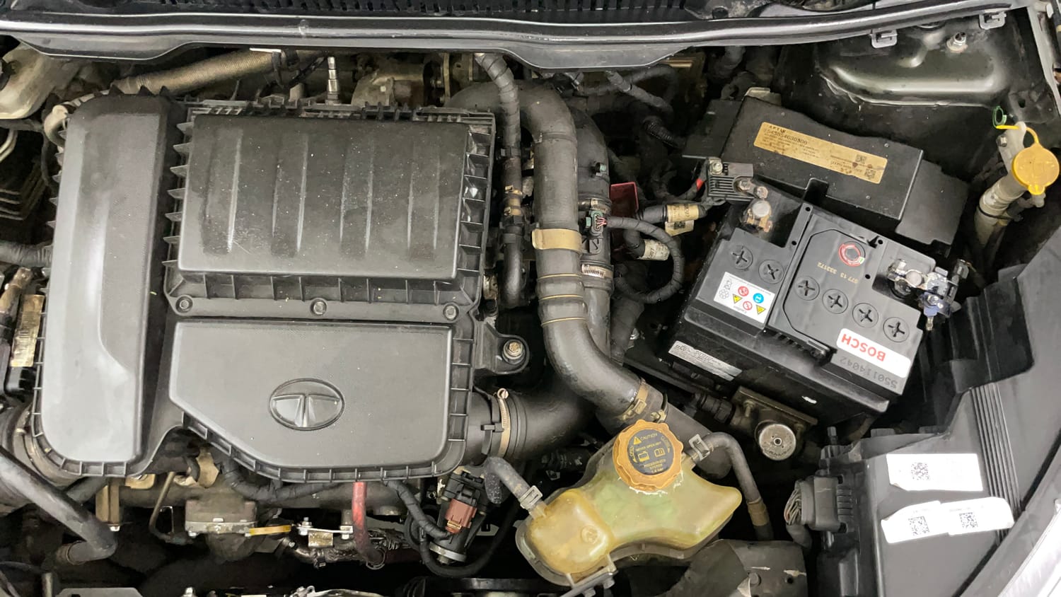 Used 2021 Tata Nexon XZA Plus (O) Diesel Diesel Automatic engine ENGINE LEFT SIDE VIEW