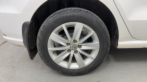 Used 2017 Volkswagen Ameo Highline1.2L (P) Petrol Manual tyres RIGHT REAR TYRE RIM VIEW
