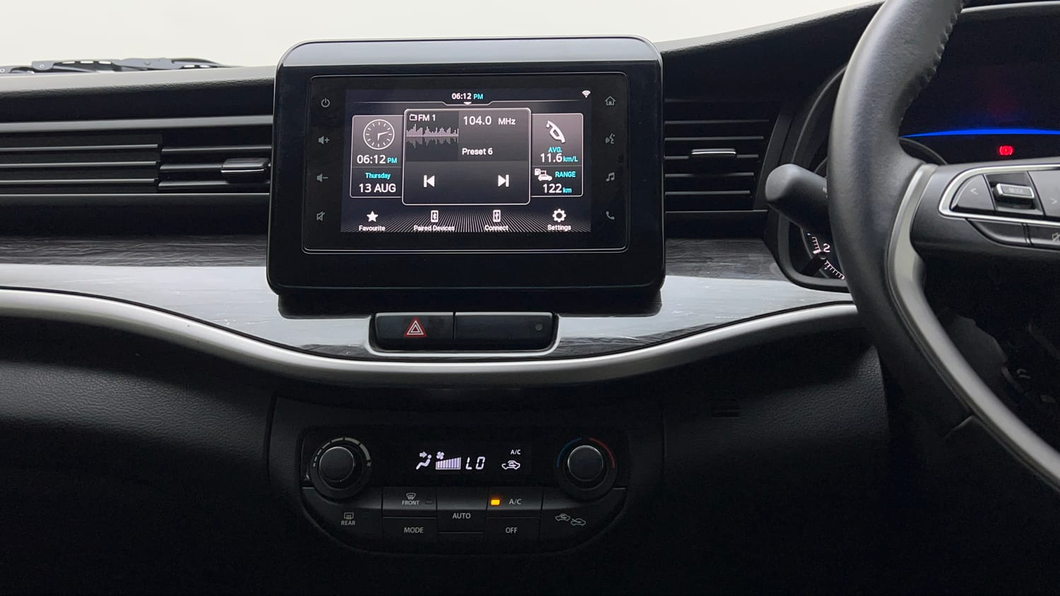 Used 2022 Maruti Suzuki XL6 Alpha Plus MT Petrol Petrol Manual interior MUSIC SYSTEM & AC CONTROL VIEW
