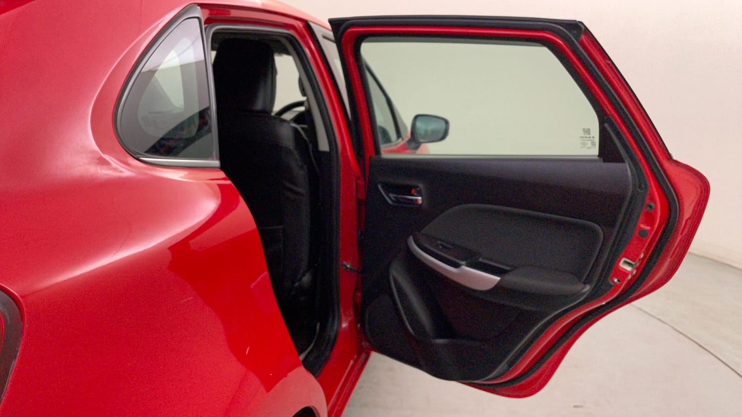 Used 2017 Maruti Suzuki Baleno Zeta 1.2 AT Petrol Automatic interior RIGHT REAR DOOR OPEN VIEW