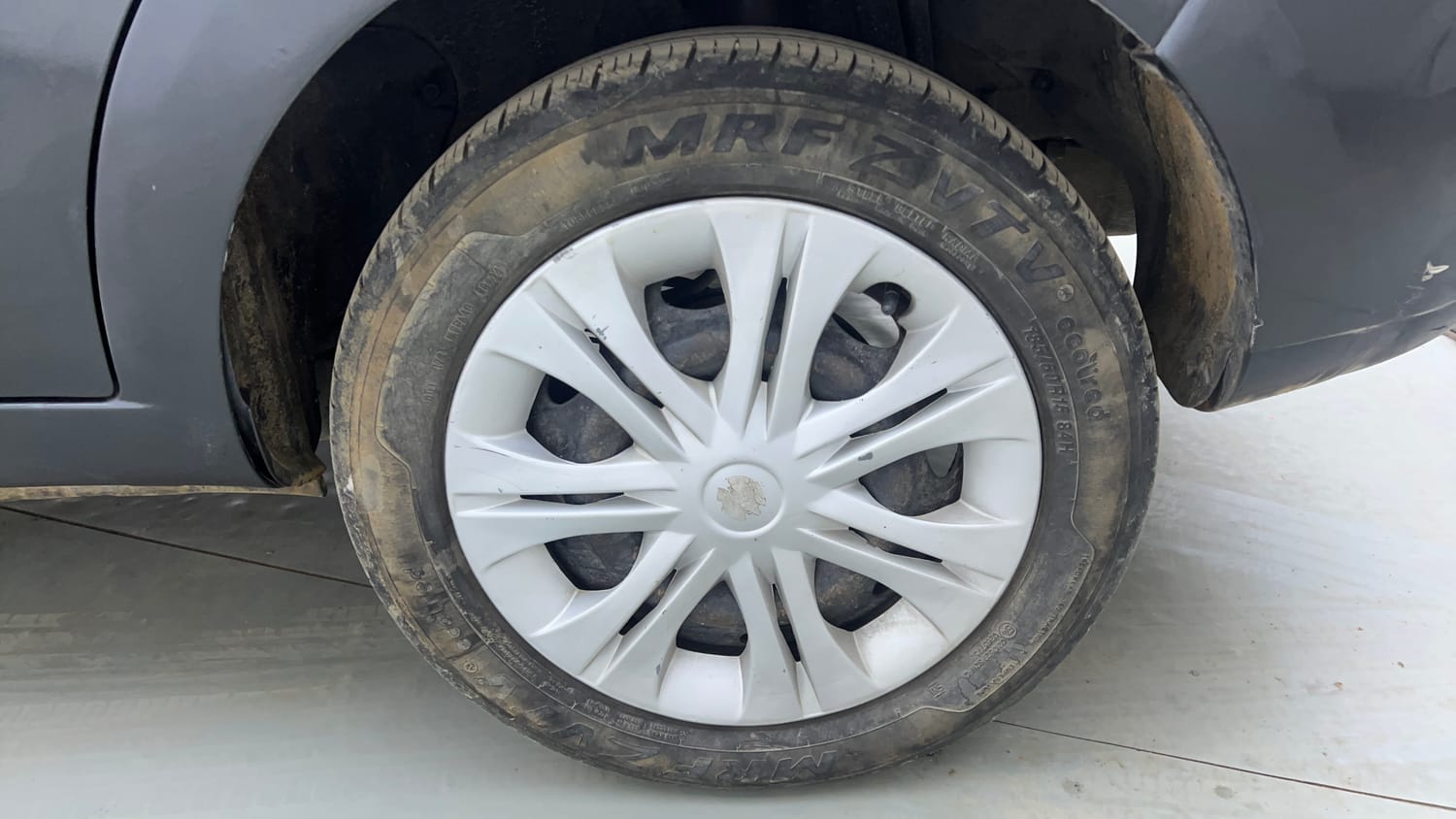 Used 2016 Tata Zest XMS Petrol Petrol Manual tyres LEFT REAR TYRE RIM VIEW