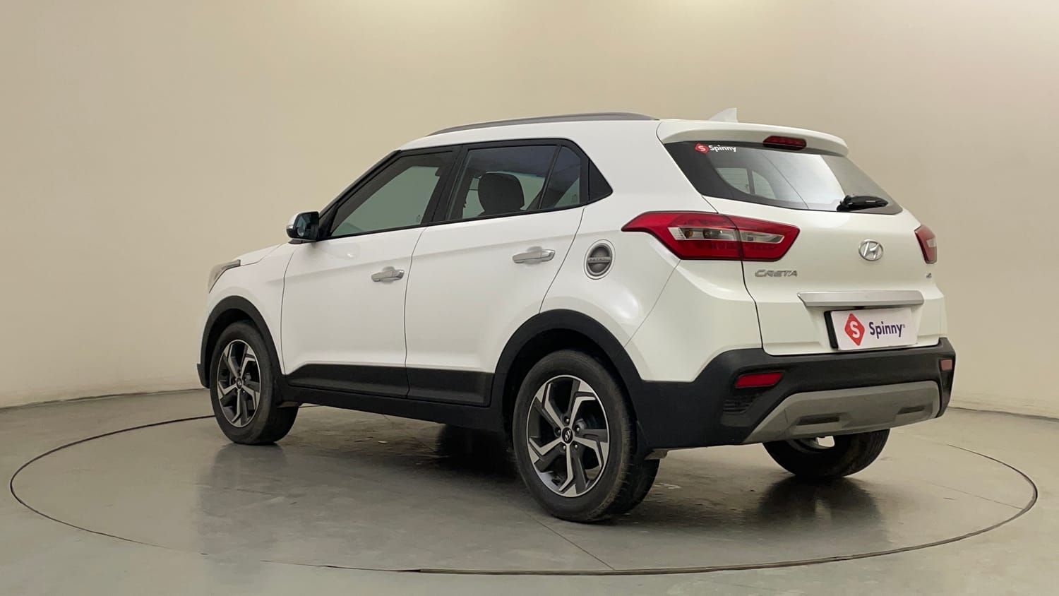 Used 2019 Hyundai Creta SX 1.6 AT Petrol Petrol Automatic exterior LEFT REAR CORNER VIEW