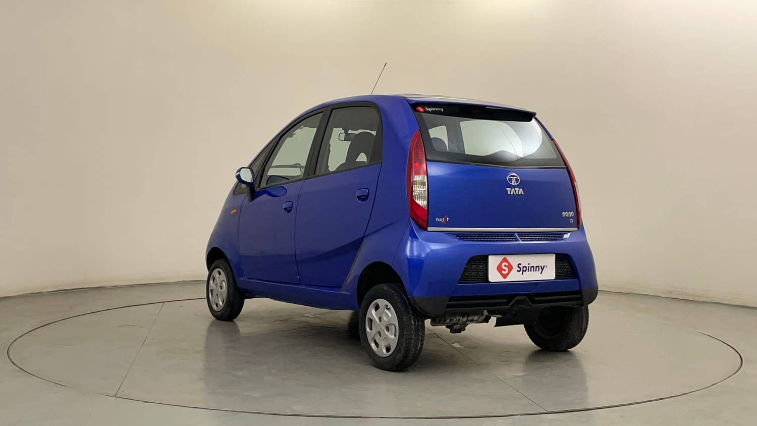 Used 2015 Tata Nano Twist XT Petrol Manual exterior LEFT REAR CORNER VIEW